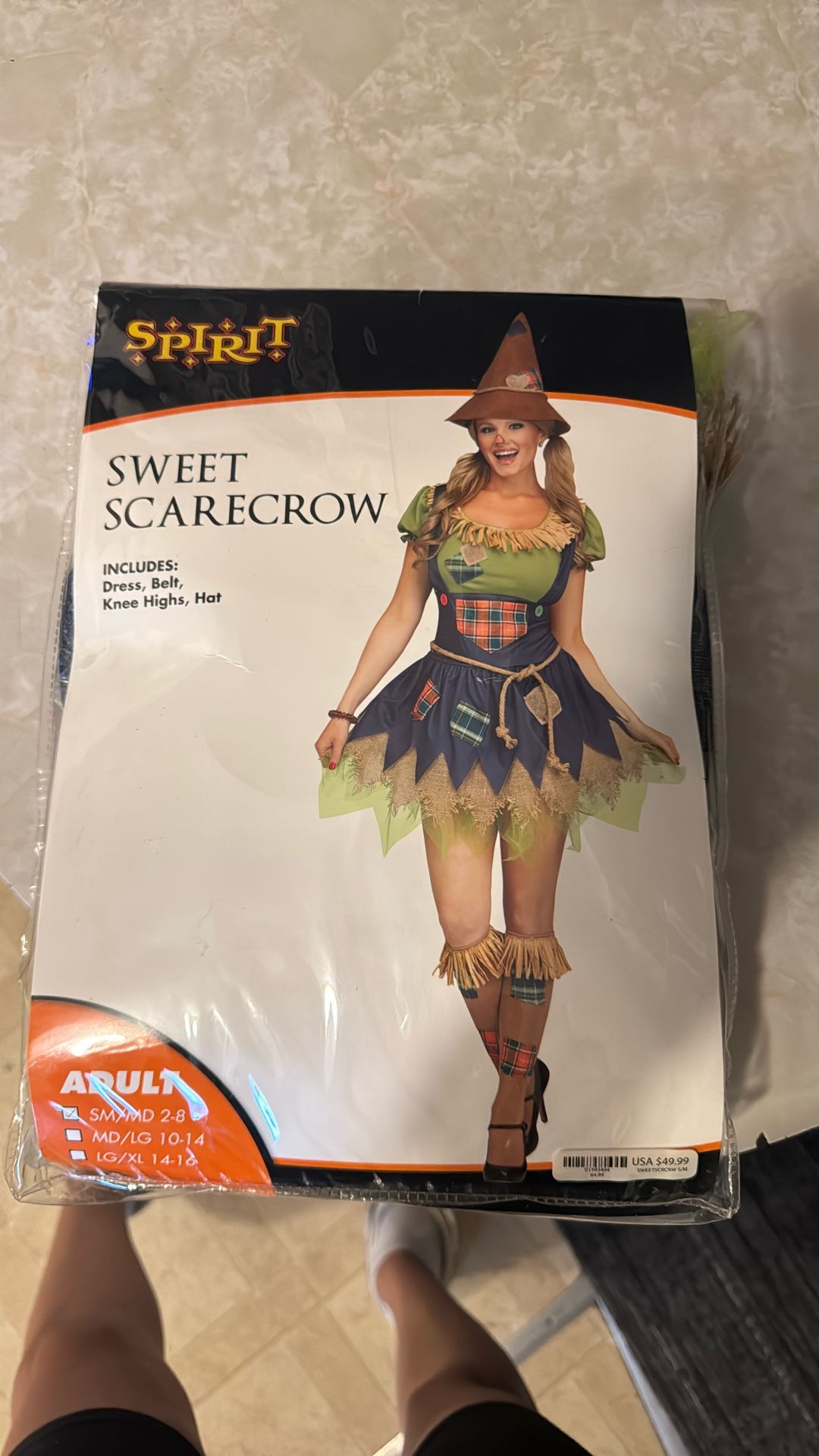 Sweet Scarecrow Adult Costume 
