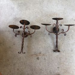 Wall Mount Candle Holders 