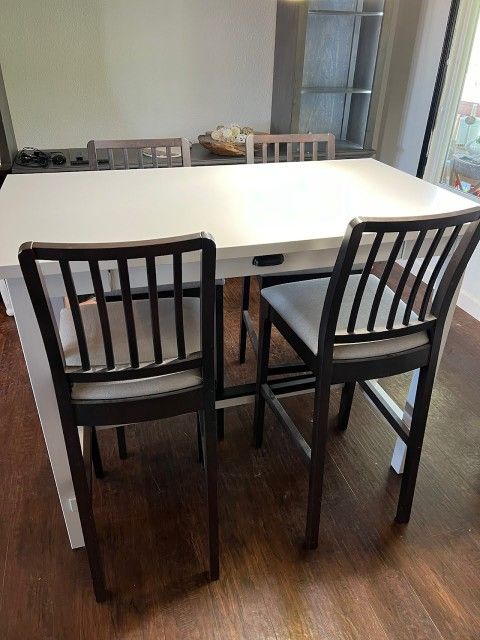 IKEA Pub Table And Chairs