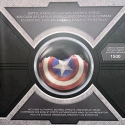 Captain America Battle Damaged Shield 