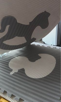 Foam Play Mat with Animal Print