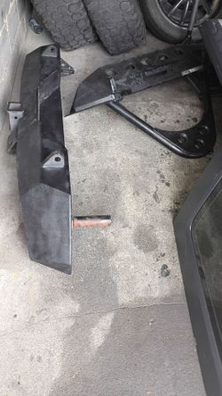 Jeep Wrangler front and back bumpers