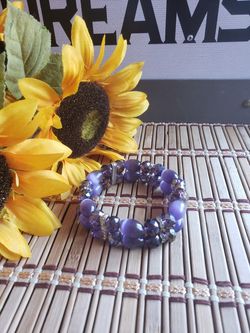 Amethyst Stretchable bracelet