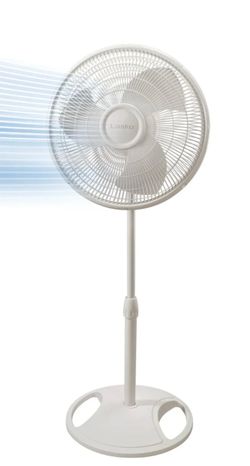 LASKO FAN DIMENSIONS 34"H X 47" X 16"