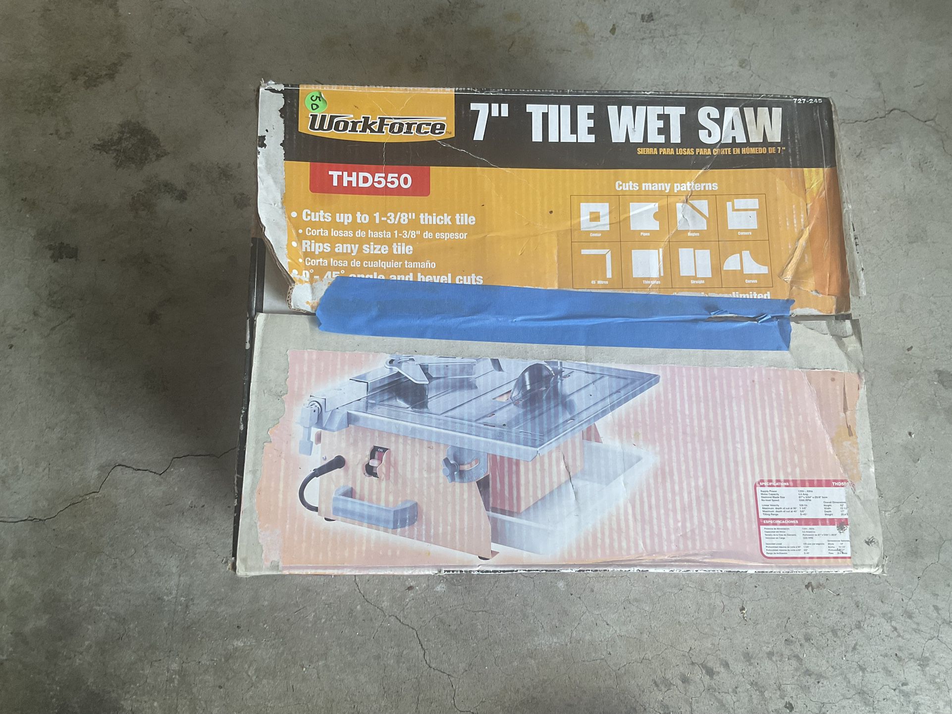 Tile Wet Saw