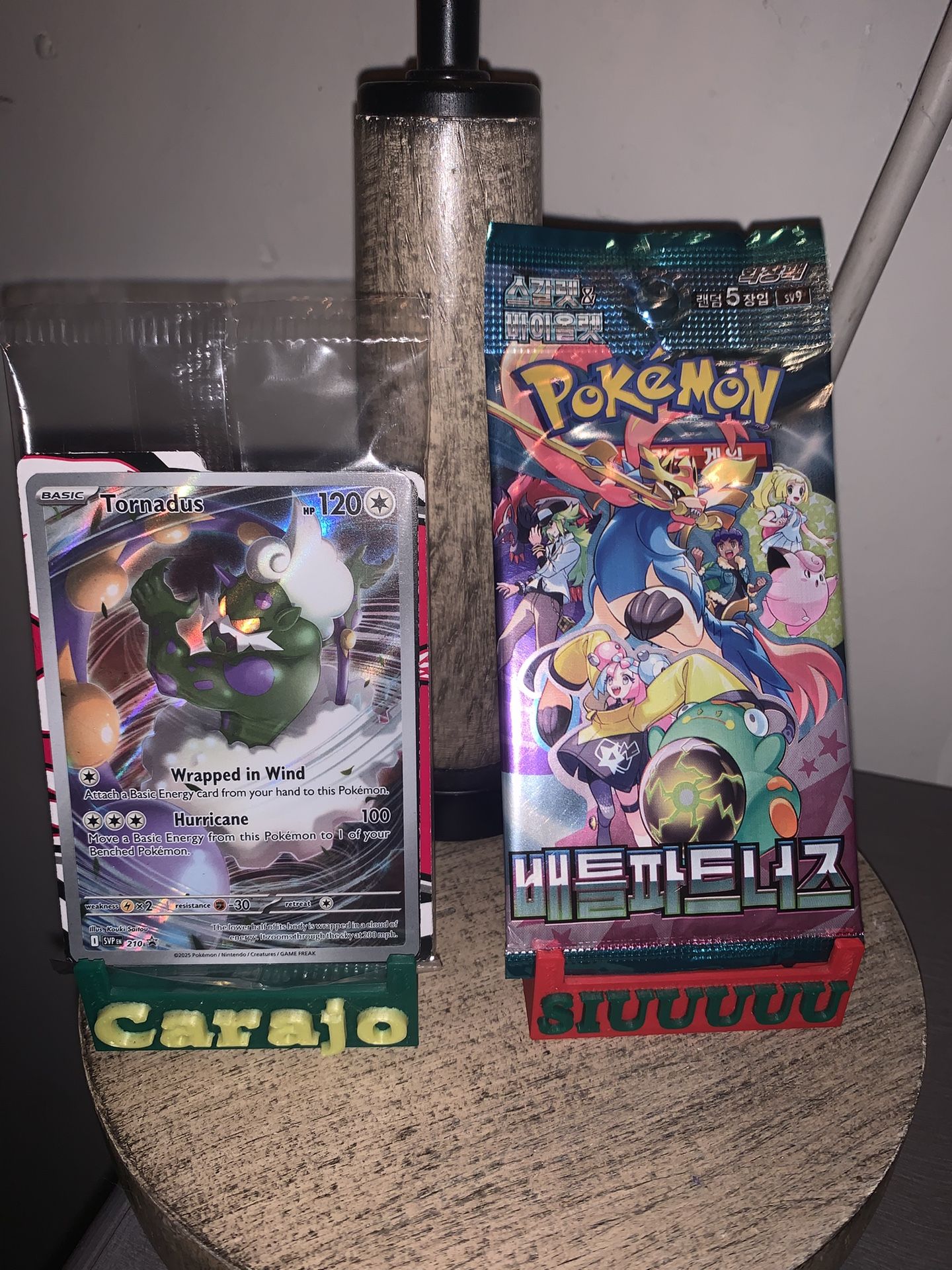 Pokémon Tcg sealed white flare promo pack + free Korean journey together booster pack