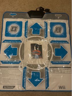 Dance Dance Revolution Wii Game + Mat
