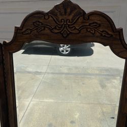 Wood Mirror