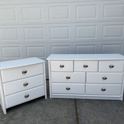 Dresser and night stand