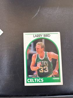 Larry Bird NBA hoops 1989 card 150