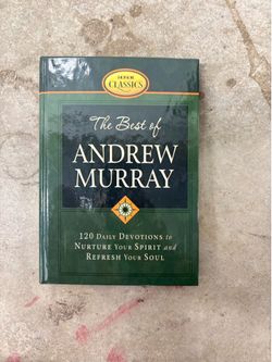 Andrew Murray Best of Andrew Murray 120 Daily Devotions Hardcover Honor 2005