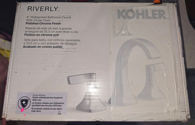 Kohler Riverly Widespread Bathroom Sink Faucet