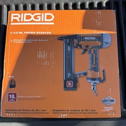 Ridgid 18 Gauge Finish Stapler