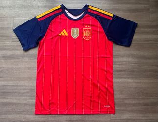 Spain home Jersey World Cup Champions 2026