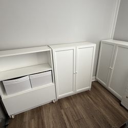 Set of 3 IKEA Billy Bookcases – Great Condition!