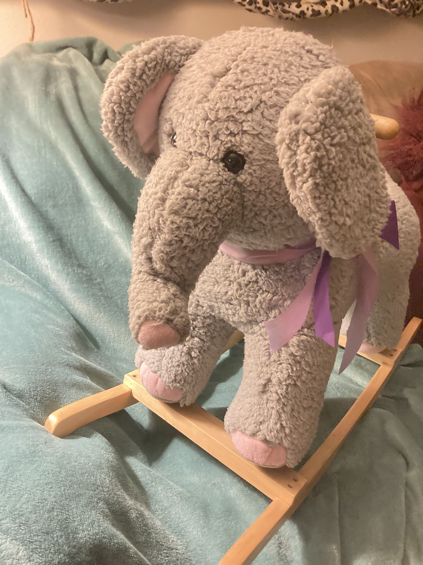 Rocking Elephant With Music