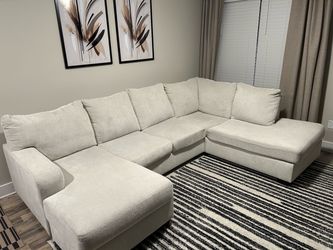Cream Sectional