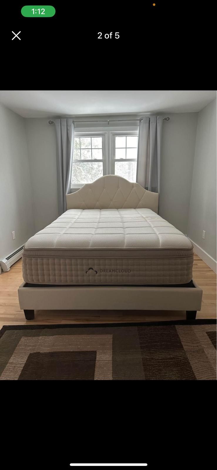Queen Bed with Mattress