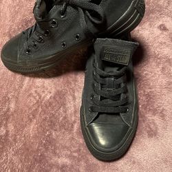 $30 Unisex (m5/w7) Converse Chuck Taylor All Star Classic Colour Low Top Black Mono 