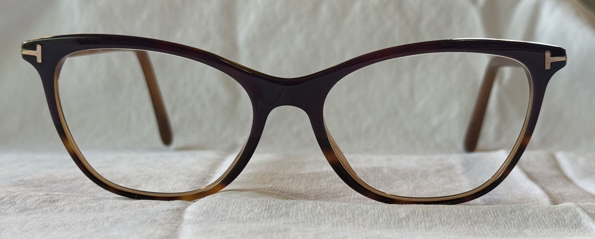 Tom ford TF 5636-B 055 Cat Eye Havana Eyeglasses - Made In Italy