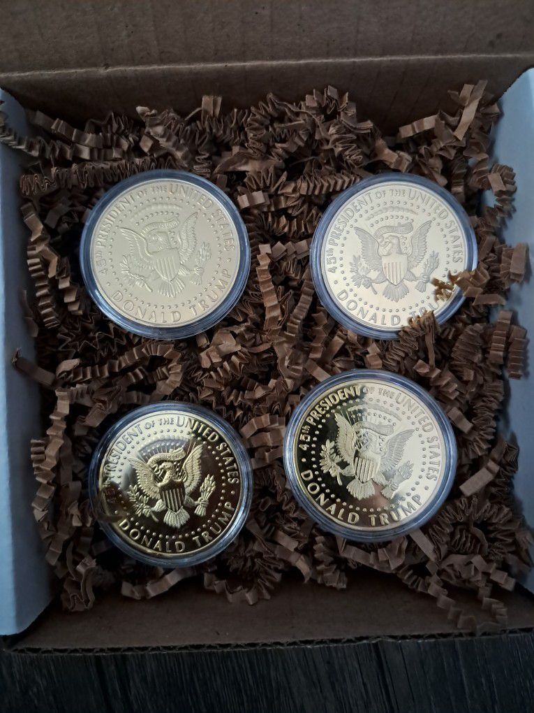 Donald Trump Gold Coin Set