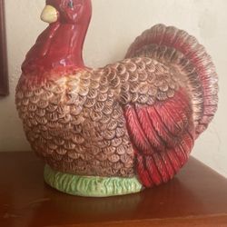 Ceramic Turkey Pot 