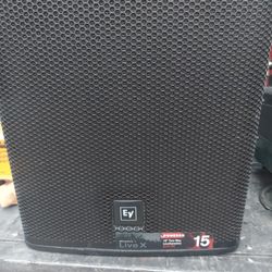 EV  15  XLF  Floor Monitors  One  Pair