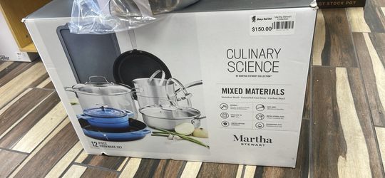 Martha Stewart Culinary Science 12 Piece Cookware Set