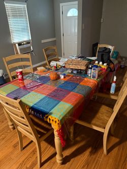 Kitchen table with chairs