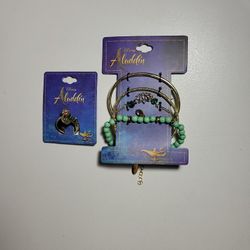 Disney Aladdin Snake Ring & Bracelet Set