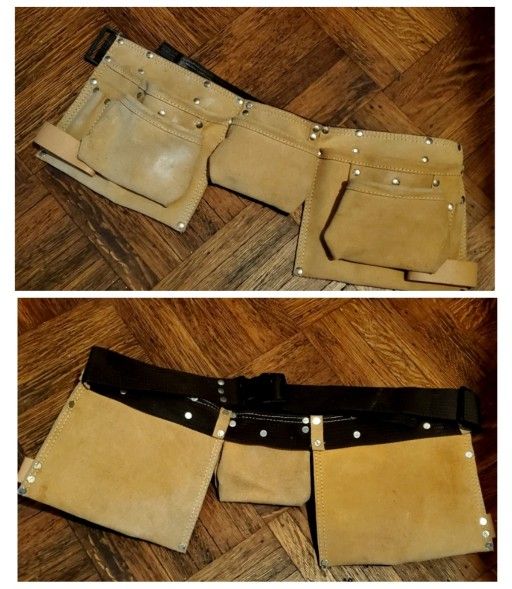 Leather Multi Pouch Tool Belt $30