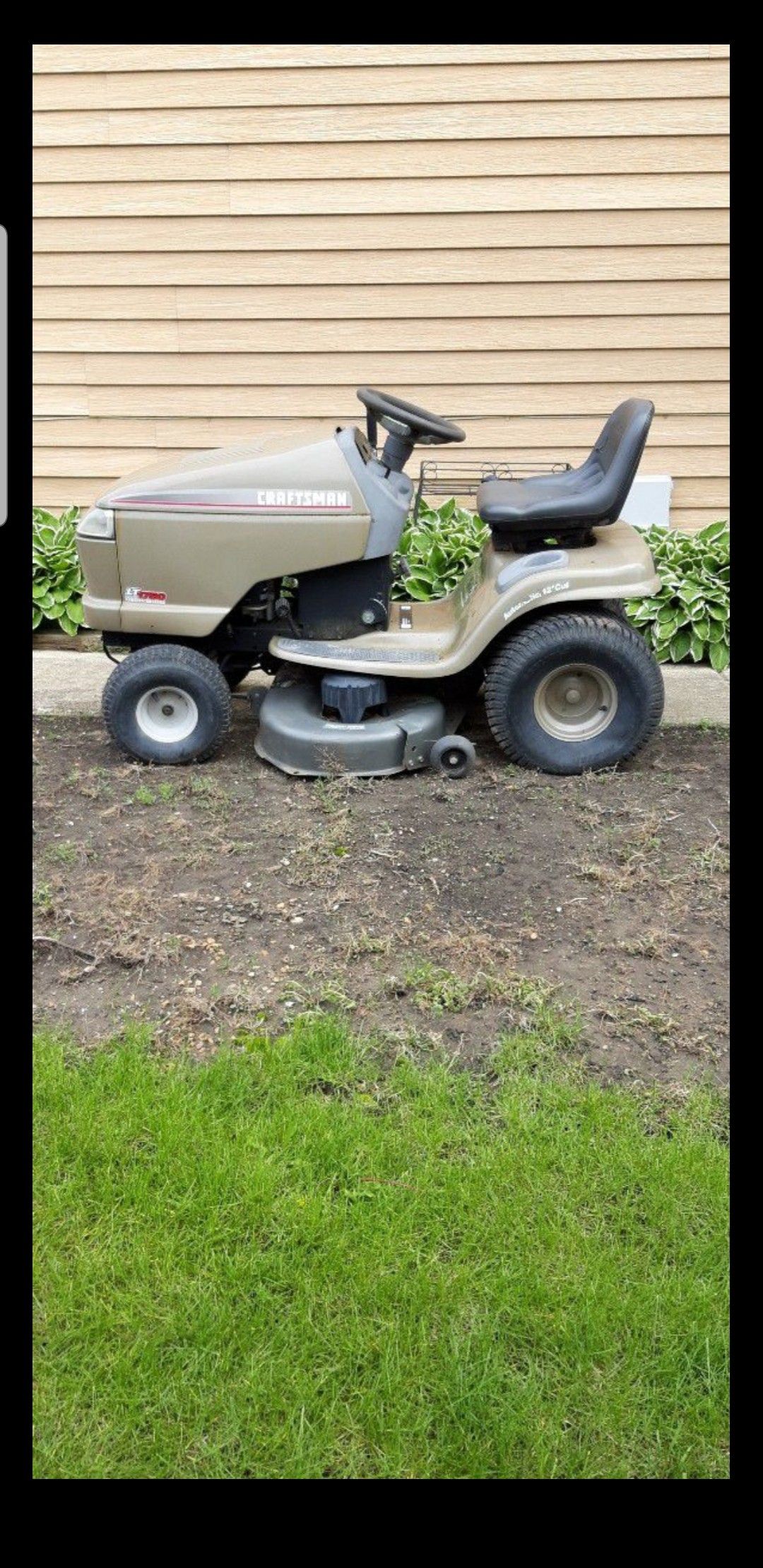 Craftsman LT1750 riding lawnmower For Parts for Sale in Streamwood, IL