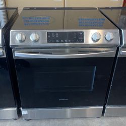 USED SAMSUNG ELECTRIC RANGE 