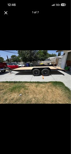 18 FT Dove Tail Trailer