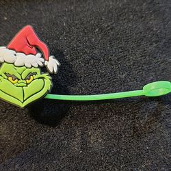 Grinch Stanley Straw Topper 