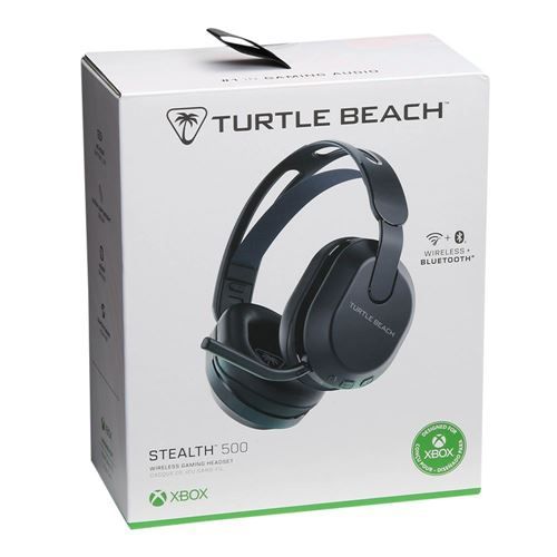Turtle Beach Stealth 500 Wireless Gaming Headset Licensed for Xbox Series X|S, Xbox One & Works via Bluetooth with PC, Switch & Mobile - 40-Hr Battery