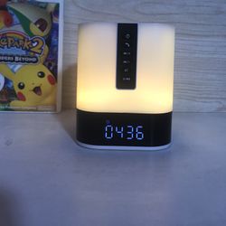 Hetyre Bluetooth Speaker Alarm Clock 