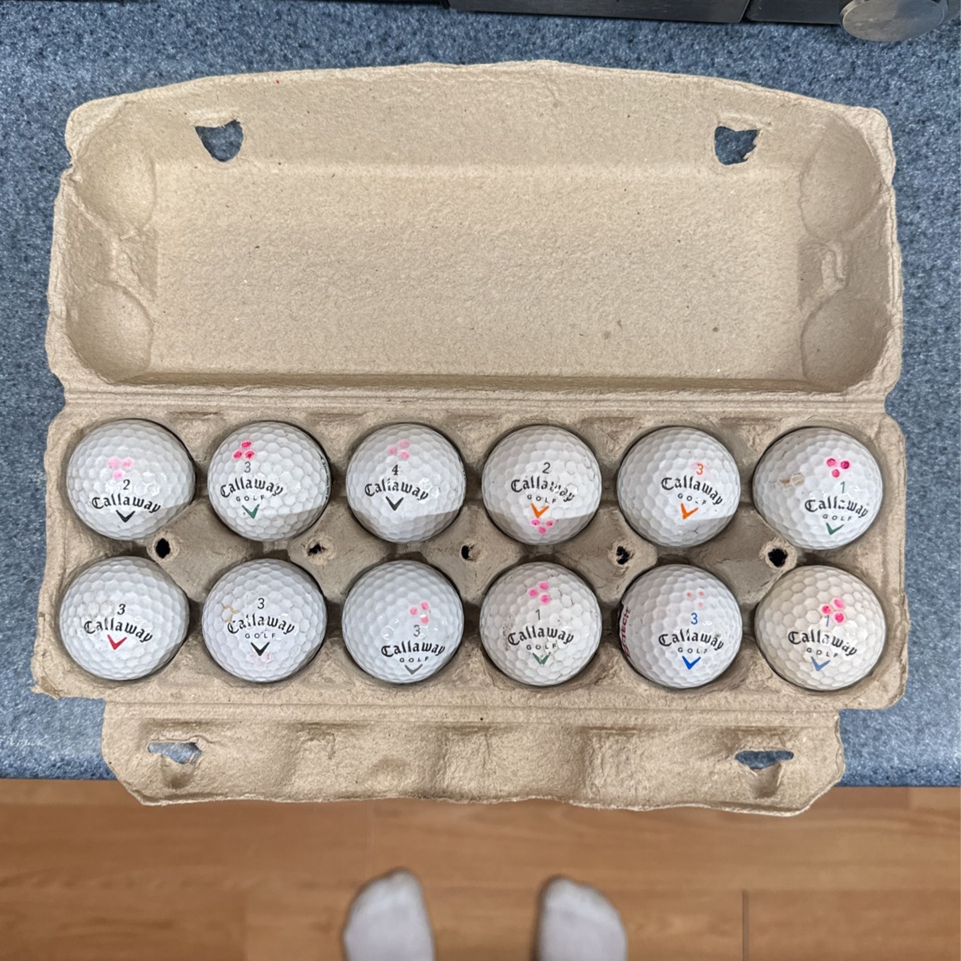 One Dozen Golf Balls - Many Available!