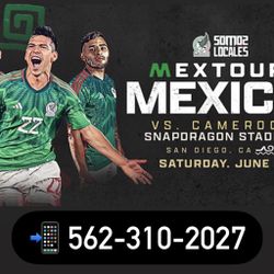 MEXICO VS CAMEROON TICKETS BOLETOS! 