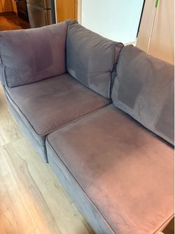 6 pc Sectional / Sleeper Sofa