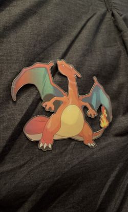 Pokemon Charizard/Shiny Charizard Lenticular Sticker