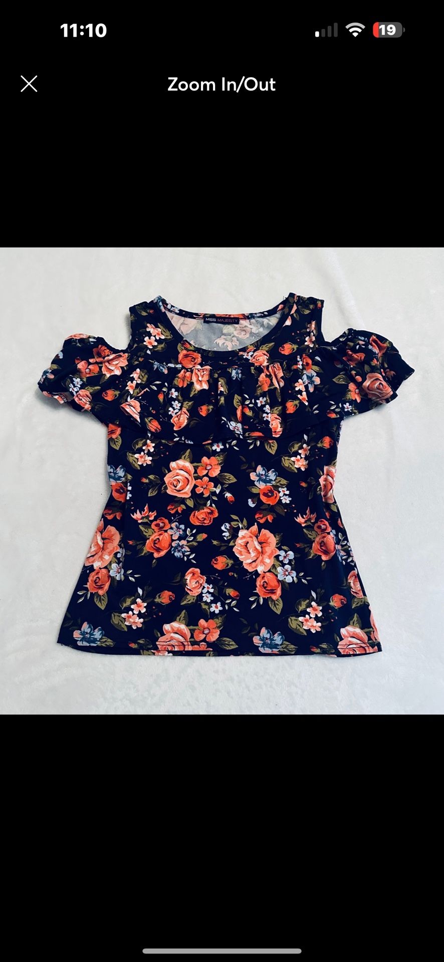 Girl’s Floral Top