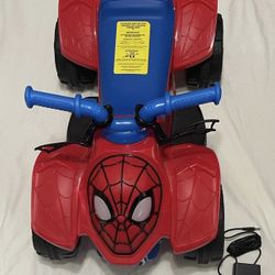 Spiderman Quad 6V Ride On Car Toy Electric Vehicle 