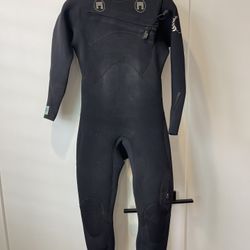 Matuse Scipio 3mm Chest-Zip Geoprene Wetsuit Men’s LS Large Short