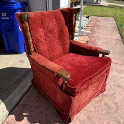 Red Vintage Chair