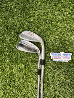 Titleist Vokey BV 56/60 Loft SW/LW Wedge Set Steel Wedge Flex Mismatch Grips RH