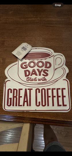 Home Decor Coffee Sign
