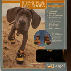 Light Up And Reflective Dog Shoes