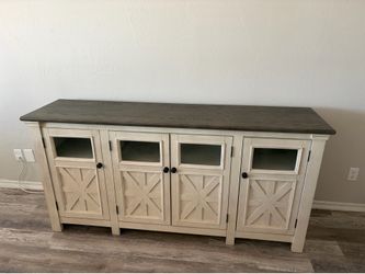 Large farmhouse Ashley tv stand