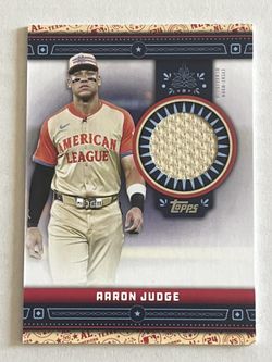 Aaron Judge 2024 All star Jersey 2024 Topps Baseball Update Series